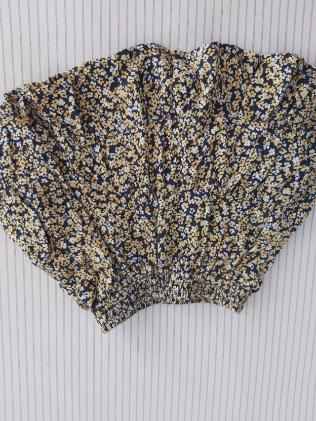 Falda de flores de Zara kids