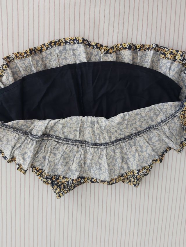 Falda de flores de Zara kids