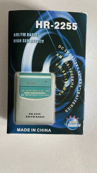 Radio portátil