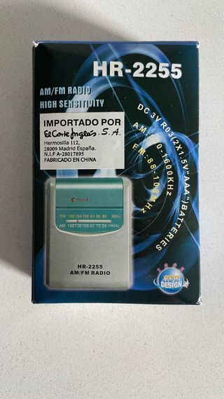 Radio portátil