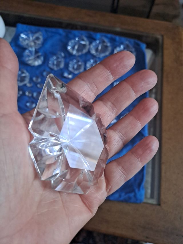 Gocce Cristallo ricambio lampadario