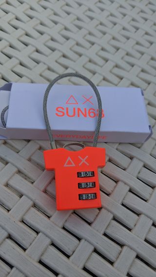 Luchetto sun 68 combinazone acciaio