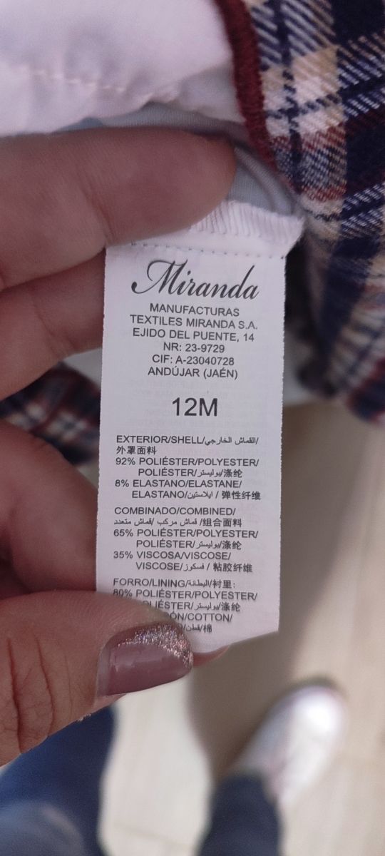 Vestido Miranda 12 meses