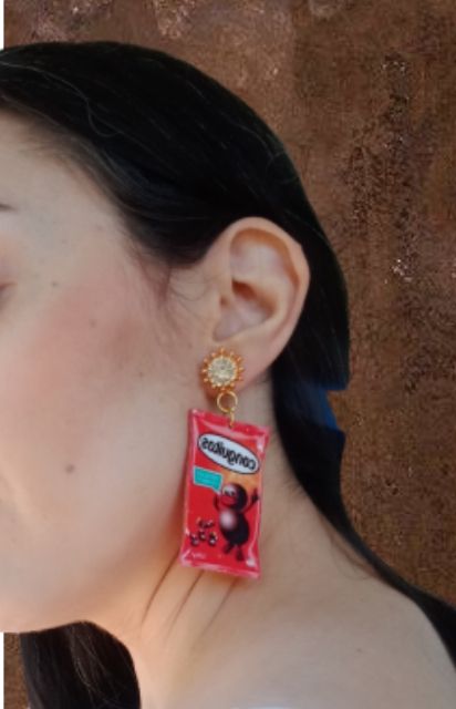 Pendientes hechos a mano, conguitos