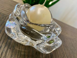 Rosa in vetro con candeka armony