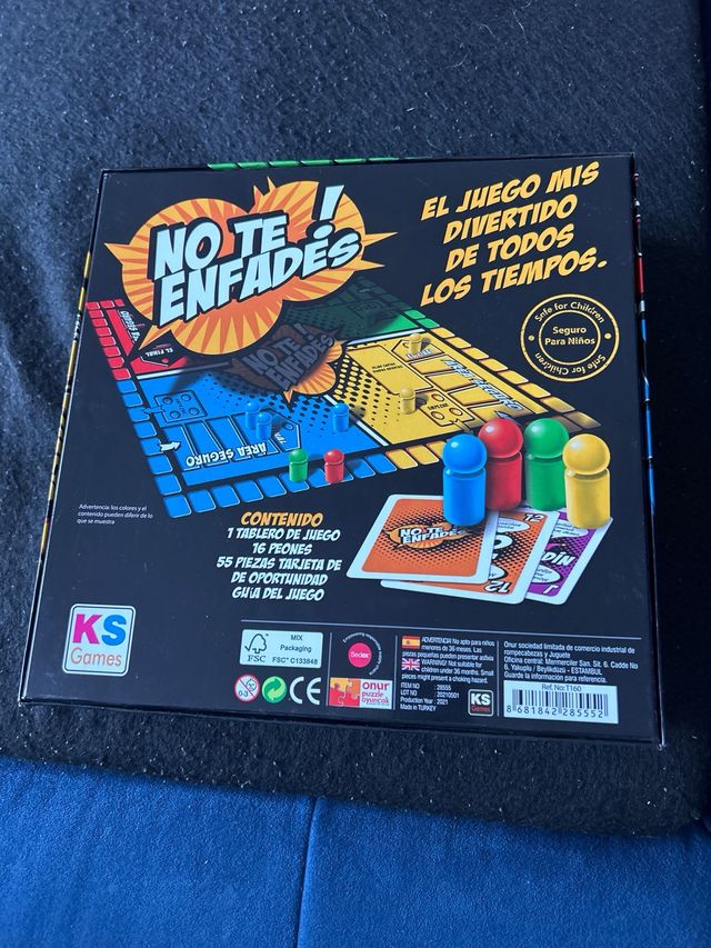 Juego de mesa No te enfades!