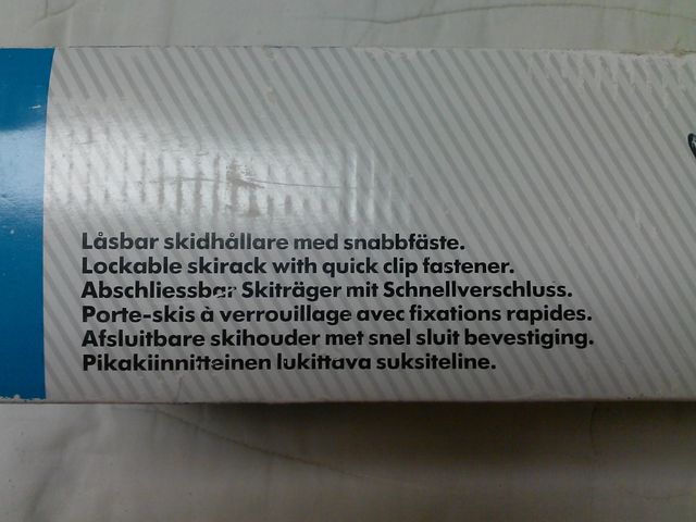 Portaesquis con barras Thule 704