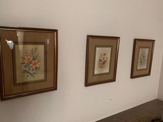 Lote de cuadros antiguos 3 x 15€, perfecto estado