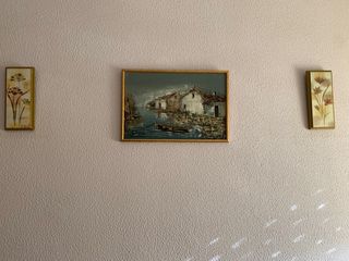 Lote de cuadros antiguos 3 x 15€, perfecto estado