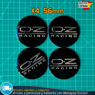 X4 Emblemas OZ 56mm Pegatinas Tapacubos Llantas