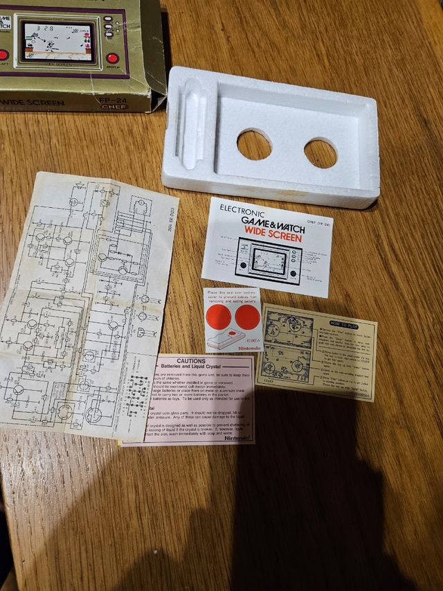 Nintendo Game &,Watch chef 80