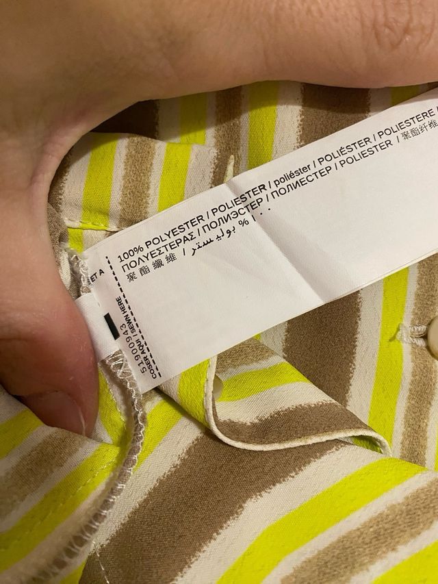 Camisa de rayas Mango