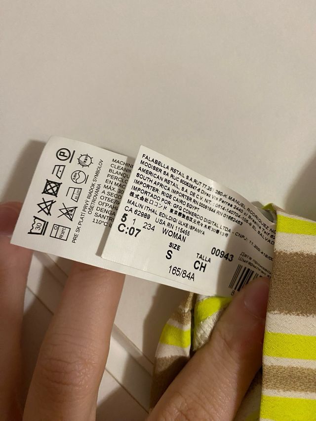 Camisa de rayas Mango