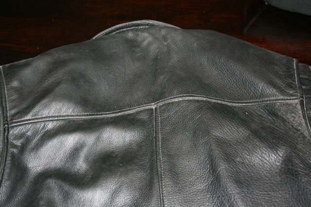 Chaqueta piel Terminator 3. Arnold Schwarzenegger.