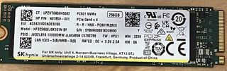 disco SSD NVME gen 4 x4 2280 256GB NUEVO