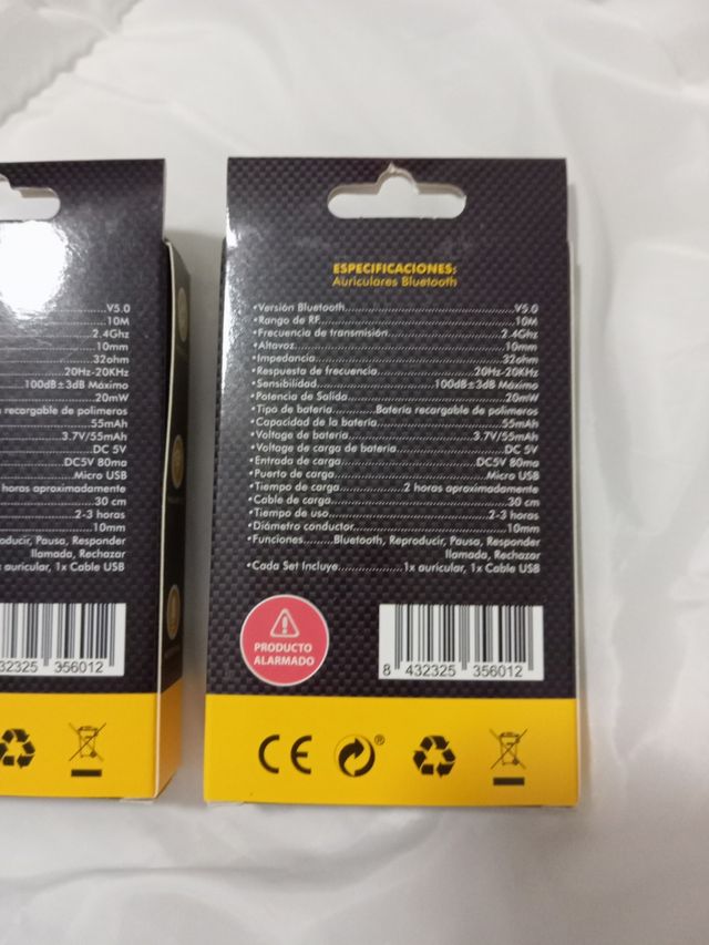 Auriculares bluetooth inalambricos