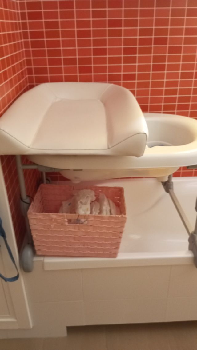 Bañera cambiador