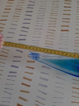 Gondola veneziana in vetro di Murano