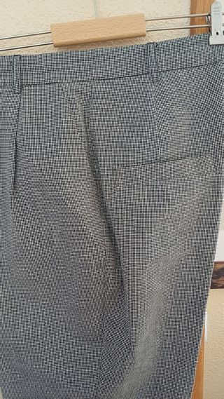 Pantalón pinza pata de gallo