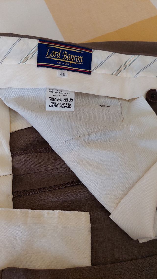 Pantalones caballero