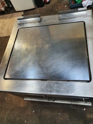 Plancha de gas natural funciona
