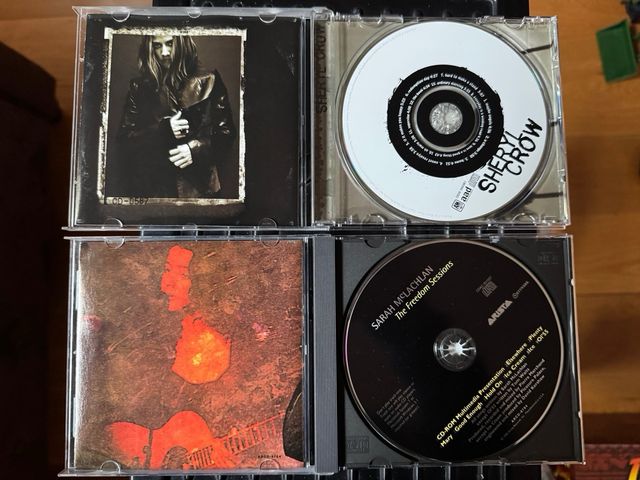 Sheryl Crow Sarah McLachlan 2x CDs
