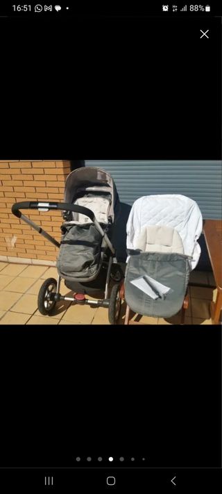 Cochecito silla  carrito bebé tipo bugaboo