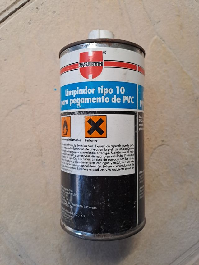 Limpiador pegamento PVC