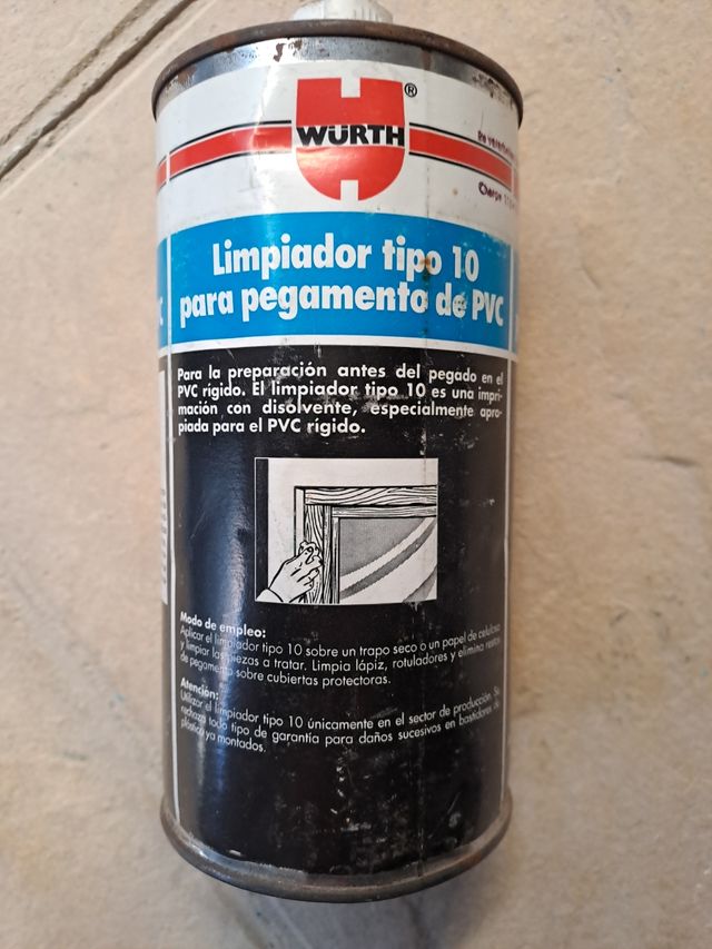 Limpiador pegamento PVC