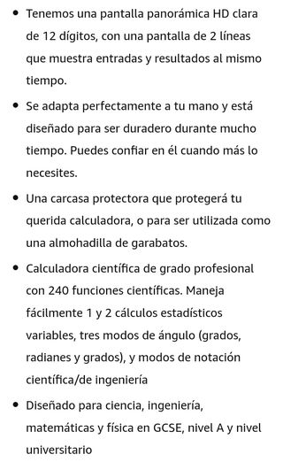 Calculadora científica, + de 200 funciones