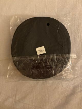 1Rotolo Di Fettuccia NUOVO Da 20 metri Colore NERO