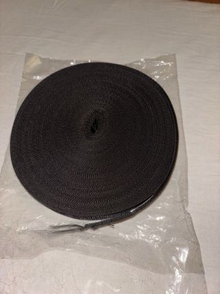 1Rotolo Di Fettuccia NUOVO Da 20 metri Colore NERO