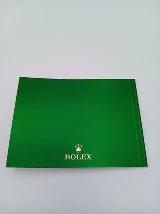 Original Rlx Oyster Perpetual Date Manual