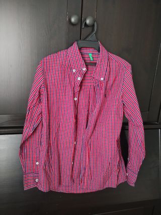 Camisa niño de Benetton talla 8-9 años