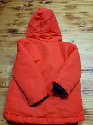 Giubbottino bimbo bimba arancione