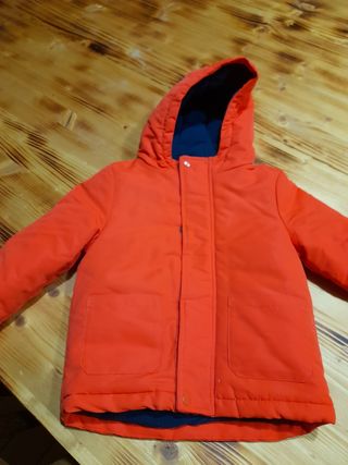 Giubbottino bimbo bimba arancione