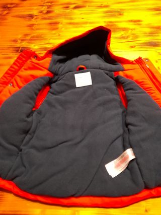 Giubbottino bimbo bimba arancione