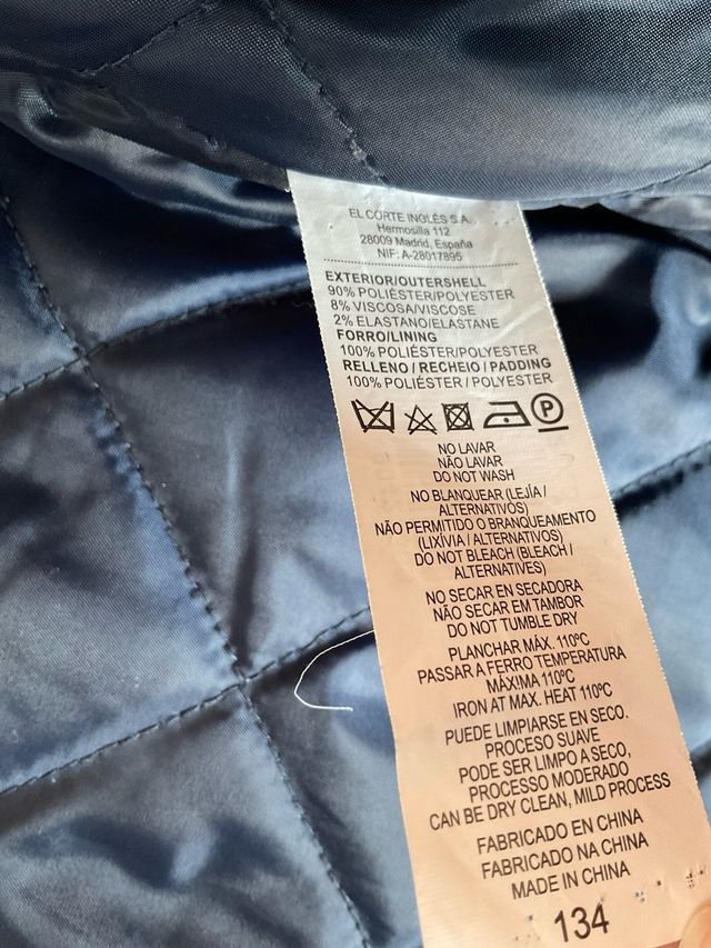 Abrigo Niña Green Coast