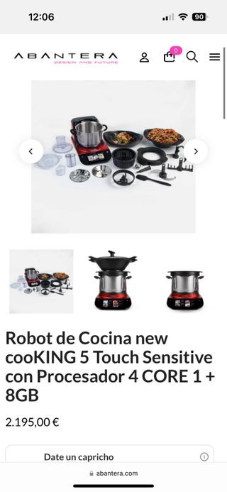 Robot cocina New coocking 5 ( abantera)