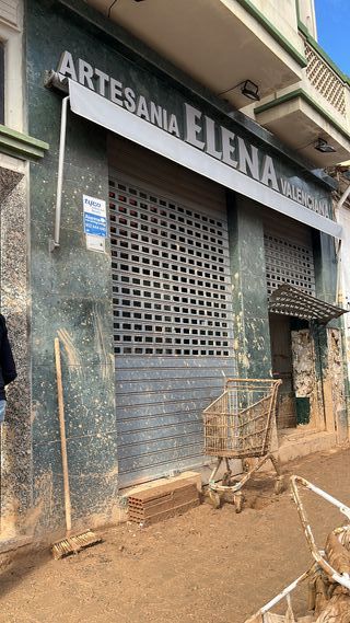 Reparación de persianas tras la DANA en Valencia