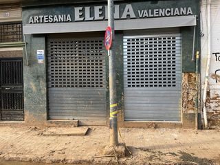 Reparación de persianas tras la DANA en Valencia