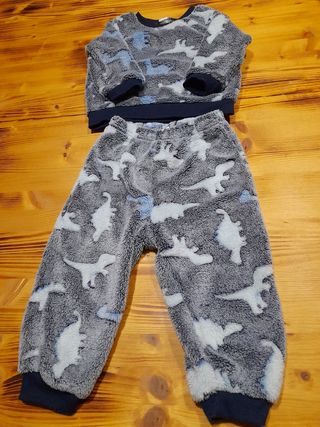 Pigiamino bimbo felpato