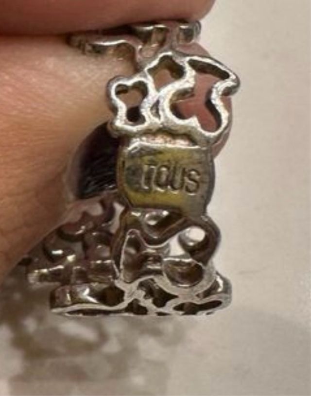 Anillo Tous Plata Ositos
