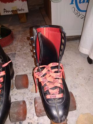 Pattini a rotelle vintage numero 36