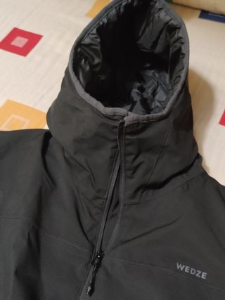 Chaquetón negro antifrio