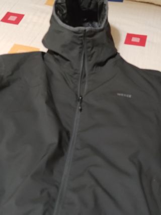 Chaquetón negro antifrio