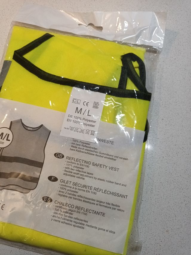 Gilet di sicurezza taglia M/L omologato