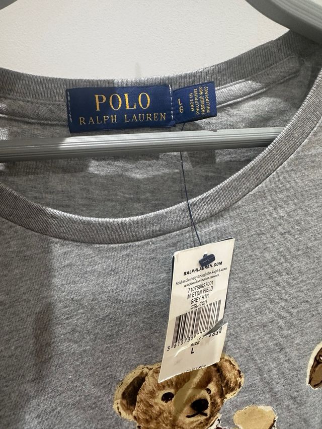 Camisa Ralph Lauren Bear