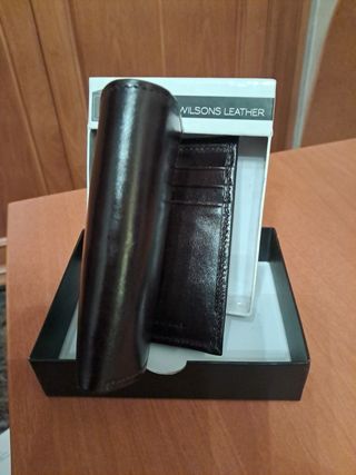 BILLETERA MARRON PIEL WILSON