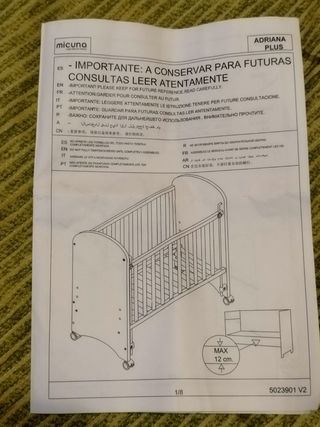 Cuna Moonlight (Solo la cuna)